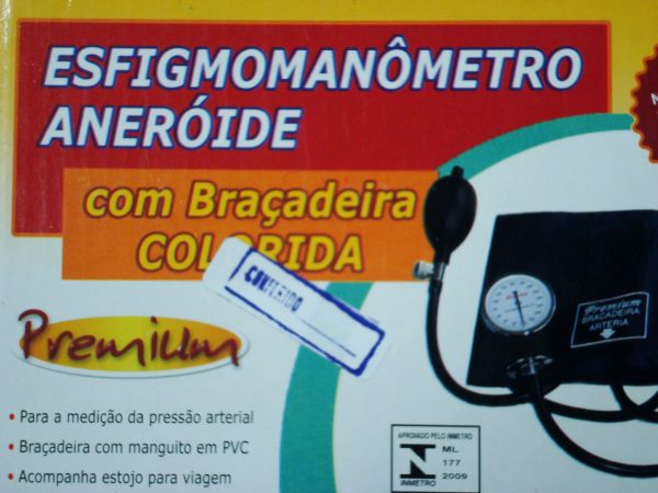 Esfigmomanômetro Aneróide