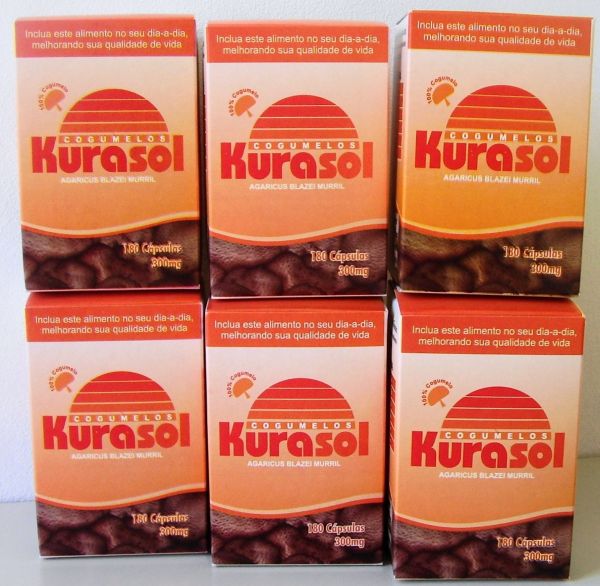 Kurasol - Cogumelo do Sol 60 Cápsulas.
